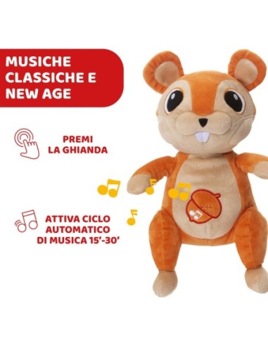 Chicco - Scoiattolo Luci e Suoni