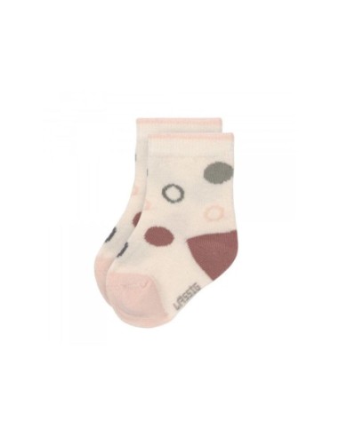 Lassig - Calzini 3 Pezzi OFFWHITE/POWDER PINK/RUST numero 12-14