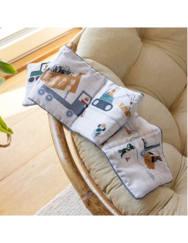 Sebra - Fabric Book - Busy Builders