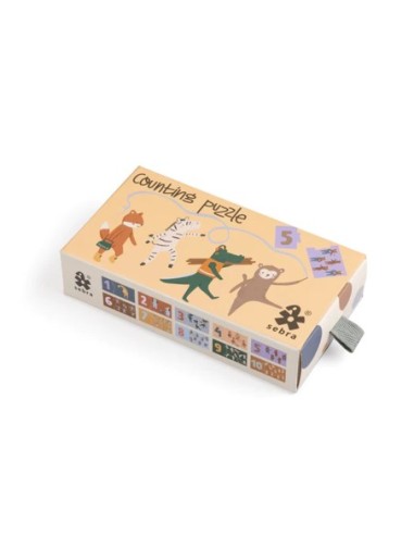 Sebra - Counting Puzzle 1-10 - Pixie/Dragon