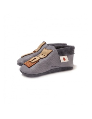 Baobaby - Scarpe Baby Cat's Kiss Grey L
