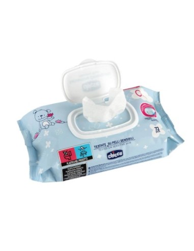 Chicco - Salviettine Detergenti Con Plaquet 72Pz