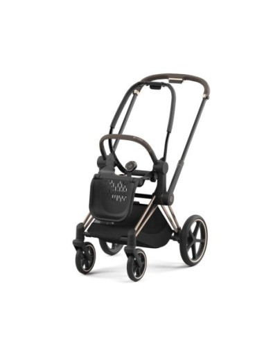Cybex - Trio Priam Con Telaio Rosegold e seggiolino Cloud T i-Size