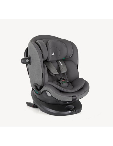Joie - Seggiolino Auto i-Spin 360 Multiway i-Size 40-125 Thunder - Spedizione Gratuita