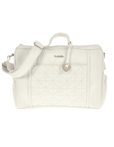 Nanan - Borsa Da Passeggio Trapuntata Bianca