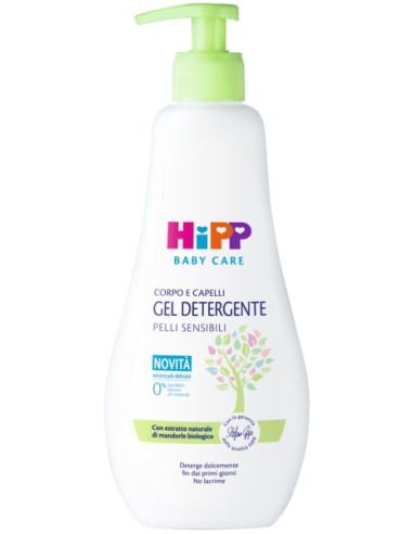 Hipp - Gel detergente corpo e capelli 400ml