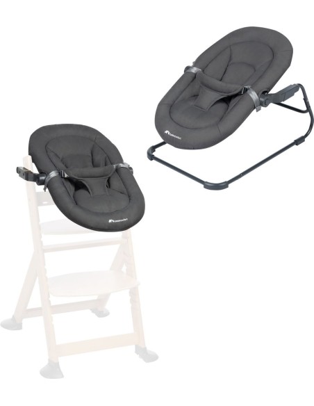 Bebè Confort - Sdraietta 2in1 Timba Baby Mineral Graphite