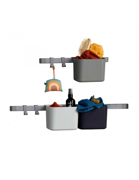 Leander - Organizer 3 Pezzi Con 2 Barre (Lunga e Corta)