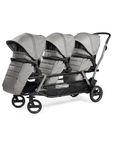 Peg Perego - Passeggino Trigemellare Triplette Piroet - Spedizione Gratuita