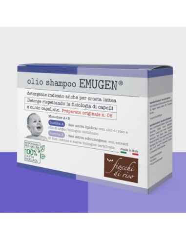 Fiocchi Di Riso - Olio Shampoo Emugen 45ml Ultradelicato