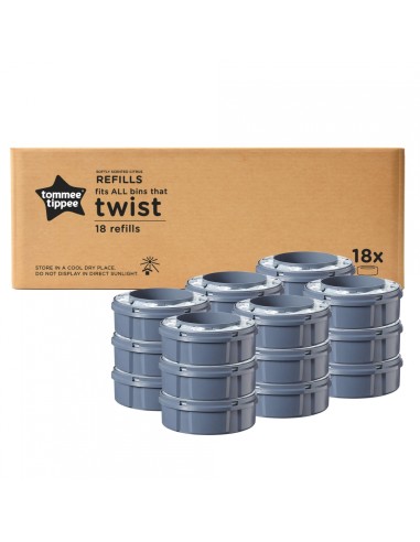 Tommee Tippee - Ricarica 18 Pezzi Per Twist & Click Sangenic