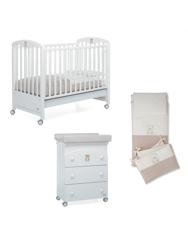 Foppapedretti cameretta Birbante + materasso Jolly Plus Italbaby OMAGGIO