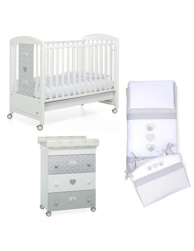 Foppapedretti cameretta Lovely + materasso Jolly Plus Italbaby OMAGGIO