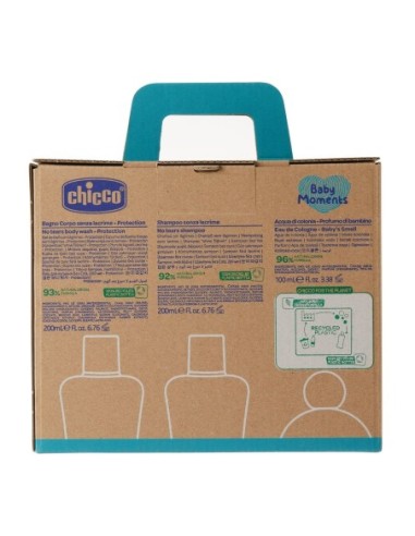 Chicco - Baby Moments Set Bagnoschiuma Shampoo E Colonia