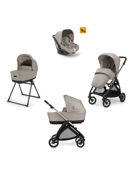 Inglesina - Kit System Quattro Electa DRW 2025 + Telaio Iridio Black - Spedizione Gratuita