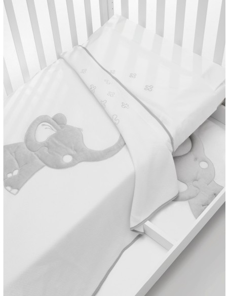 Erbesi - Set 3 Pezzi Lenzuolino Elly