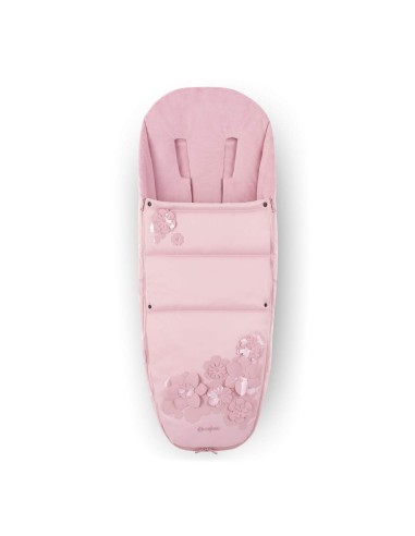 Cybex - Coprigambe Platinum Simply Flowers Pink - Spedizione Gratuita
