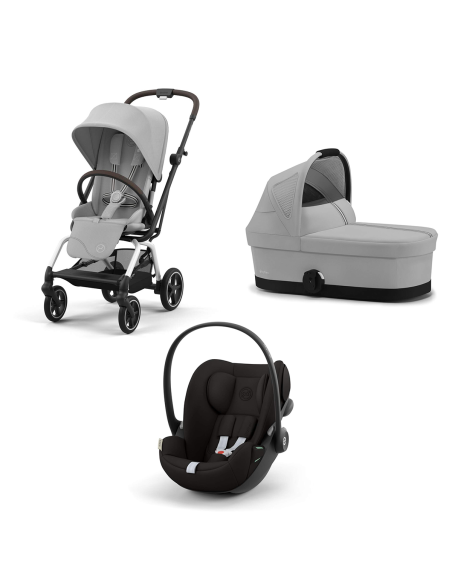 Cybex - Trio Eezy S Twist+ 2 + Cot S In Omaggio + Ovetto Cloud G i-Size - Spedizione Gratuita