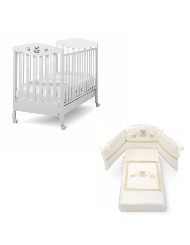 Erbesi - Set Lettino Tippy Jolie + Piumone - Spedizione Gratuita