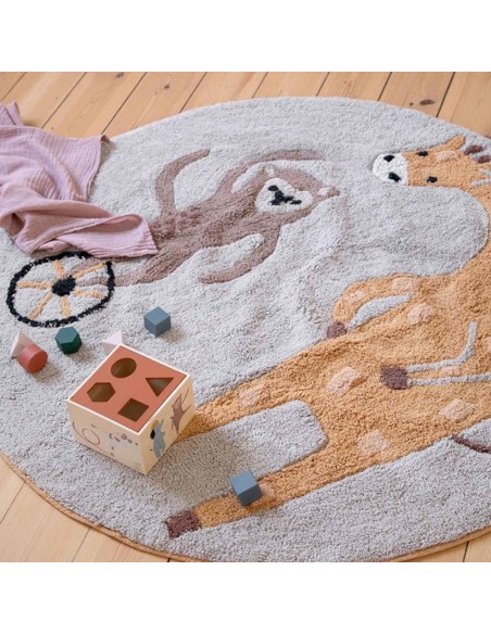 Sebra - Gioco Ad Incastri In Legno Busy Builders E Teeny Toes