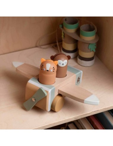 Sebra - Aeroplanino In Legno Wildlife