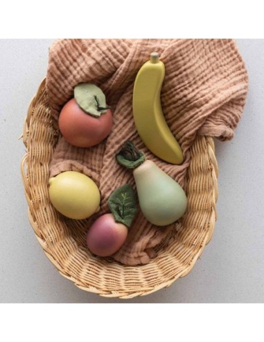 Sebra - Set Di Gioco Frutta In Legno
