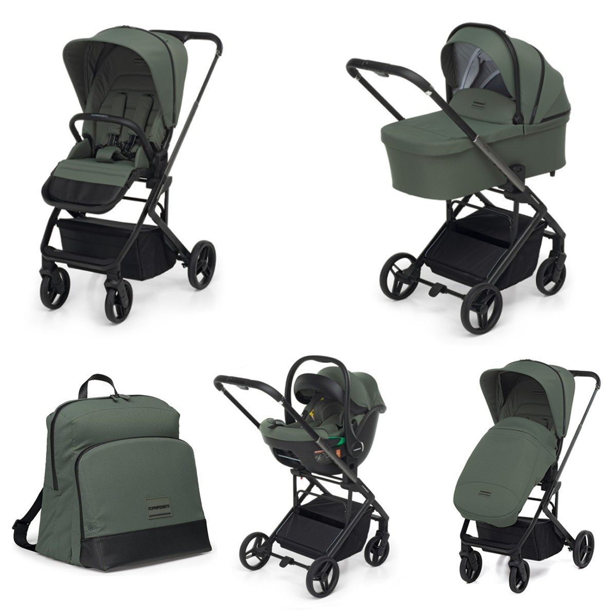 Cam - Trio Dinamico Smart 2025 Con Seggiolino Area Zero+ - Spedizione Gratuita - Foto 23 di 61