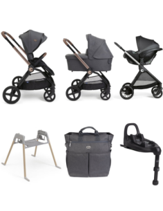 Chicco - Promo Trio Mysa Flexi Con Kory Plus + Borsa Genitore + Stand Lullaglide + Base Full 360 i-Size