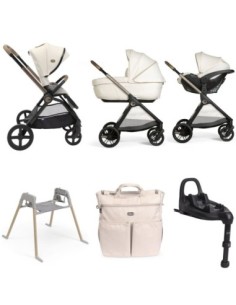 Chicco - Promo Trio Mysa Gran Comfort Con Kory Plus + Borsa Genitore + Stand Lullaglide + Base Full 360 i-Size 2