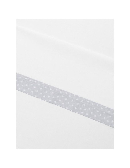 Erbesi - Lenzuolino Cuoricini per culla Ninna