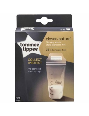 Tommee Tippee - Sacchetti Per Latte Materno 36 Pezzi