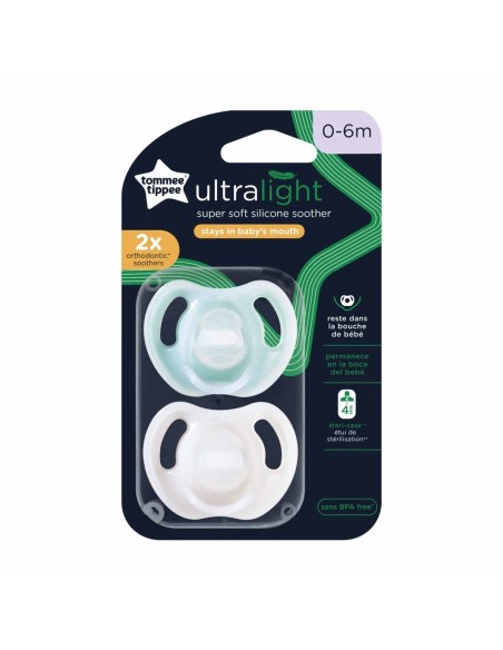 Tommee Tippee - Ultra-Light 2 Succhietti In Silicone