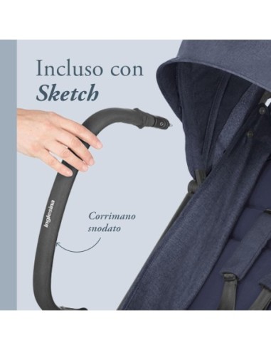 Inglesina - Passeggino Sketch 2025 - Spedizione Gratuita