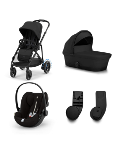 Cybex - Promo Trio e-Gazelle S Con Seggiolino Auto Cloud G i-Size + Navicella Gazelle S in Omaggio - Spedizione Gratuita