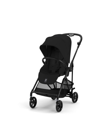 Cybex - Trio Melio Carbon 2025 Con Navicella Melio, Seggiolino Auto Cloud G i-Size E Adattatori