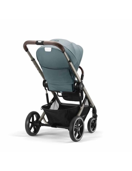 Cybex - Trio Balios S Lux Sky Blue + Cot S Lux + Cloud G i-Size + Adattatori - Spedizione Gratuita