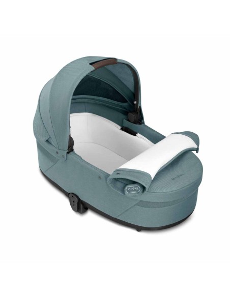 Cybex - Trio Balios S Lux Sky Blue + Cot S Lux + Cloud G i-Size + Adattatori - Spedizione Gratuita