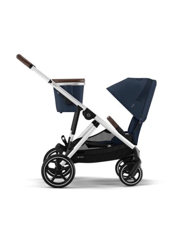Cybex - Passeggino EOS LUX 2in1 Telaio Silver - Spedizione Gratuita