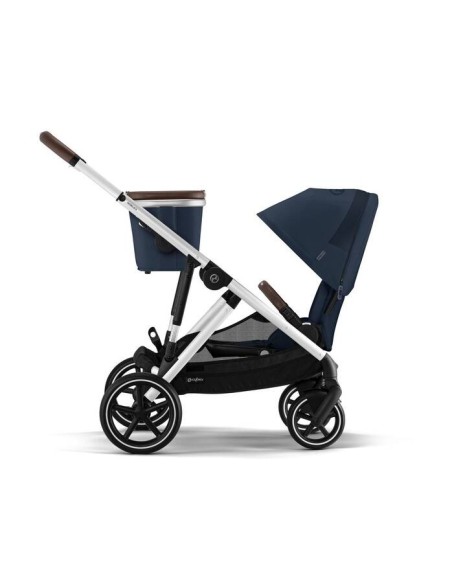 Cybex - Passeggino EOS LUX 2in1 Telaio Silver - Spedizione Gratuita