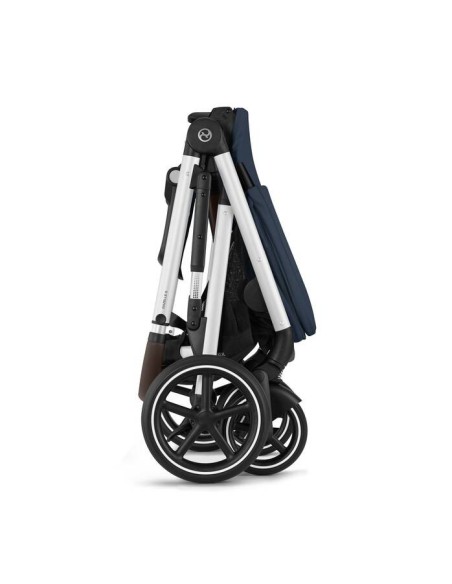 Cybex - Passeggino EOS LUX 2in1 Telaio Silver - Spedizione Gratuita