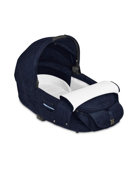 Cybex - Navicella Priam Lux Rebellious Luxury Denim Blue - Spedizione Gratuita
