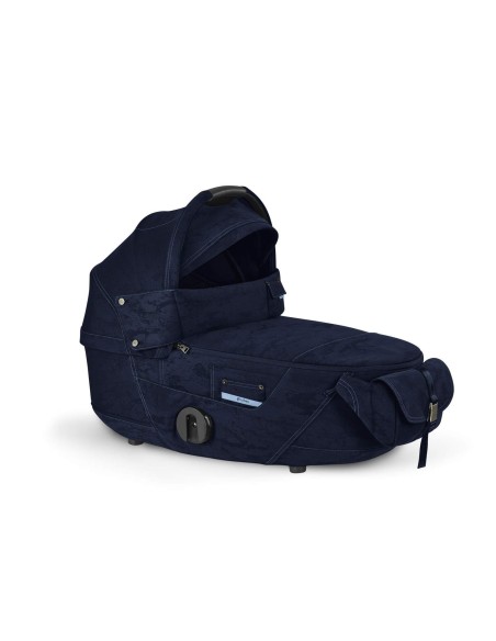 Cybex - Navicella Mios Lux Rebellious Luxury Denim Blue - Spedizione Gratuita