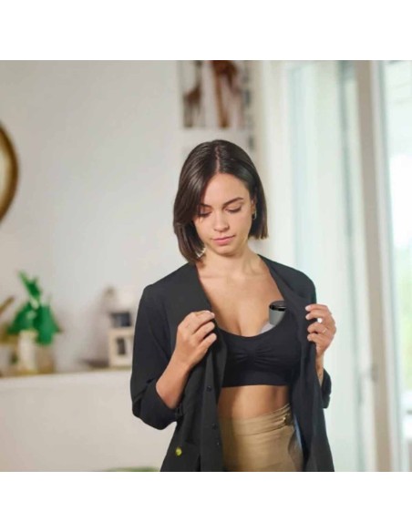 Nuvita - Tiralatte elettrico indossabile singolo a 3 fasi - Materno Comfort 1260W