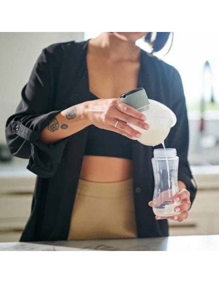 Nuvita - Tiralatte elettrico indossabile singolo a 3 fasi - Materno Comfort 1260W