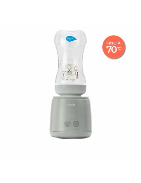 Nuvita - Scaldabiberon portatile universale Mix70 con funzione Scalda e Mescola