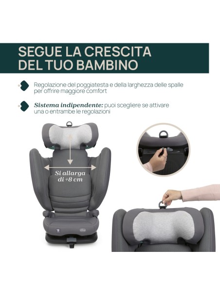 Chicco - Seggiolino Auto Fold&Go S (100-150 Cm) - Spedizione Gratuita