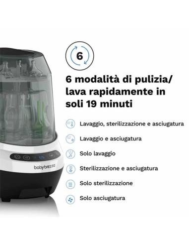 Baby Brezza - Bottle Washer Pro - Spedizione Gratuita
