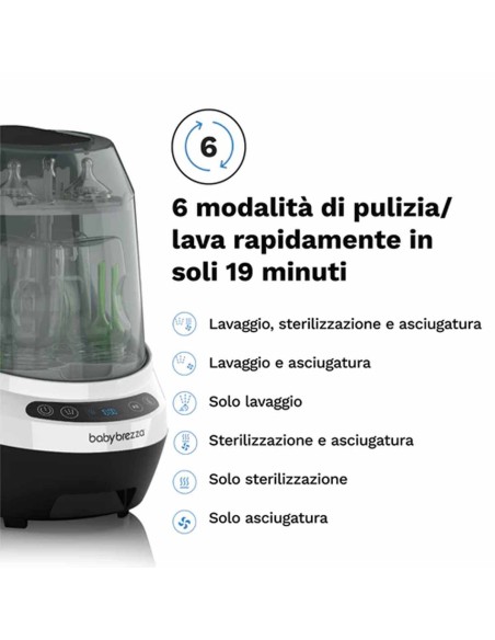 Baby Brezza - Bottle Washer Pro - Spedizione Gratuita
