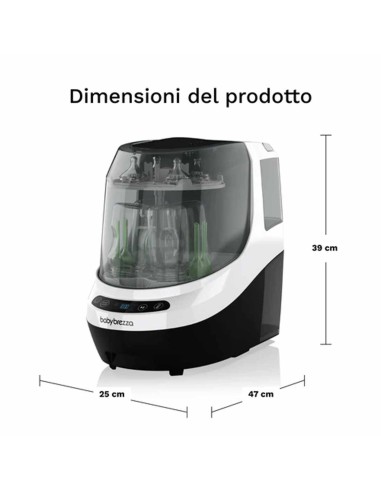 Baby Brezza - Bottle Washer Pro - Spedizione Gratuita