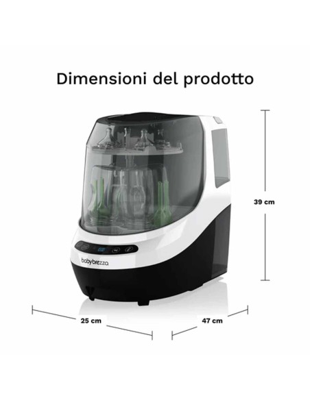 Baby Brezza - Bottle Washer Pro - Spedizione Gratuita